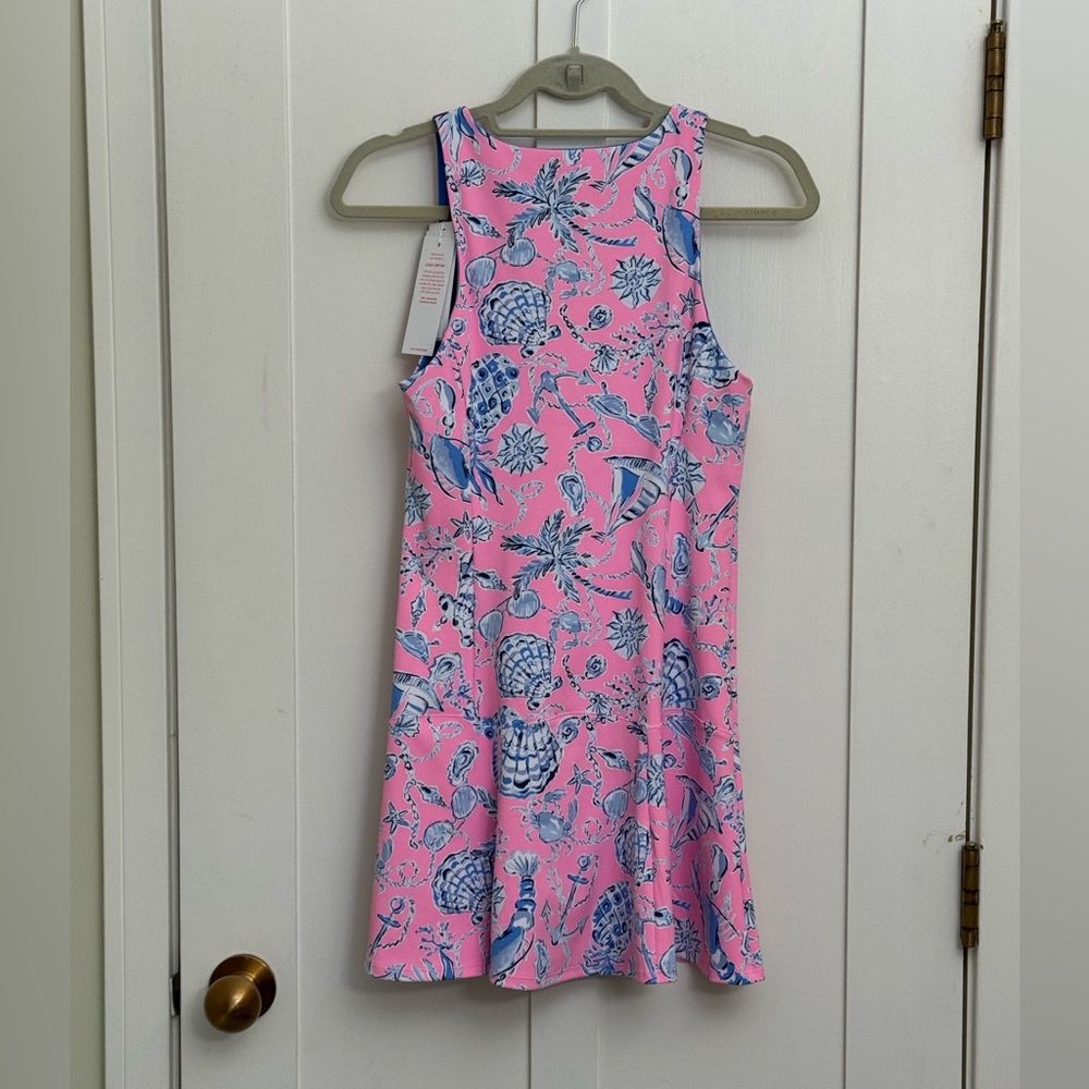 NWOT Lilly Pulitzer UPF 50 Luxletic Westley Active Dress Rousseau Barefoot Pink - Picture 6 of 9